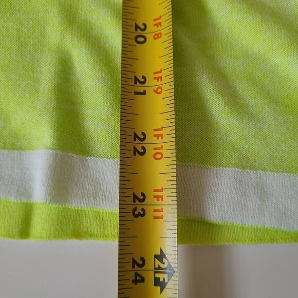 Ten Oh 8 Womens Green V Neck Pull Over Cotton Sweater Size Large - Picture 8 of 9